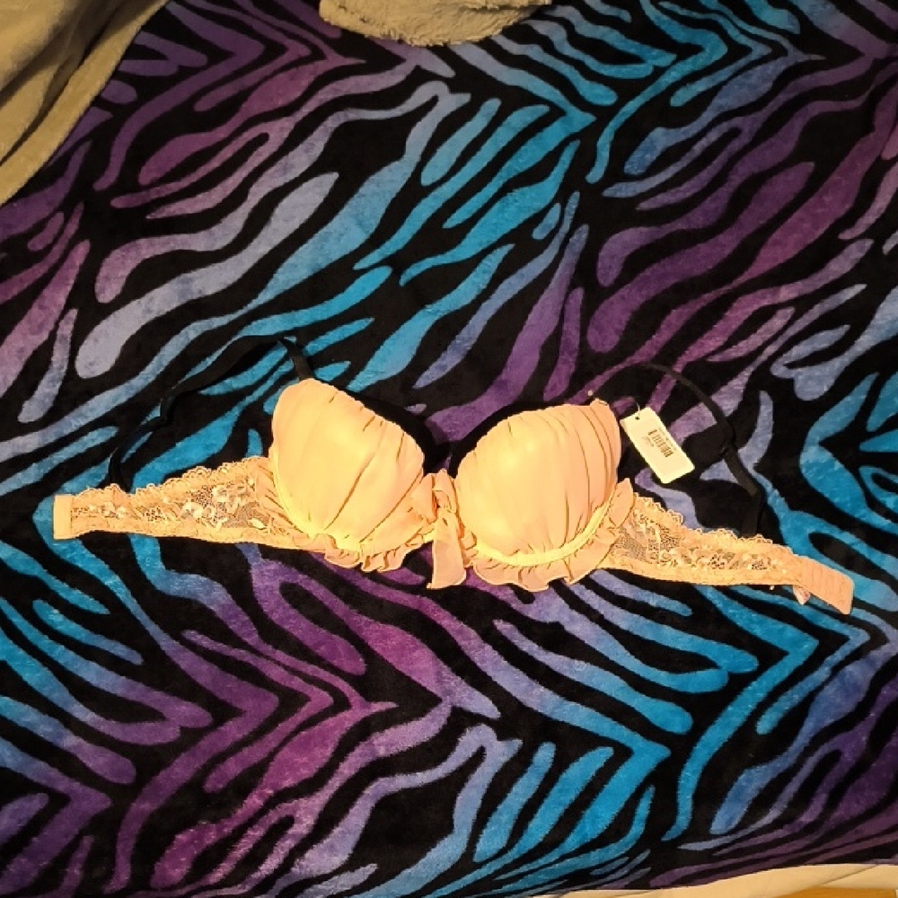 Chic Lace Bra & Panty Set in Blush